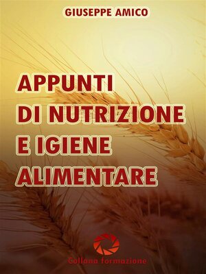 cover image of Appunti di nutrizione e igiene alimentare
